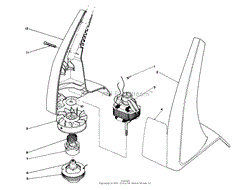 MOTOR AND HOUSING ASSEMBLY