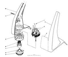 MOTOR AND HOUSING ASSEMBLY