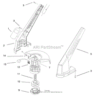 MOTOR &amp; HOUSING ASSEMBLY