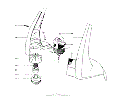 MOTOR AND HOUSING ASSEMBLY