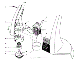 MOTOR AND HOUSING ASSEMBLY