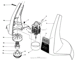 MOTOR AND HOUSING ASSEMBLY