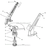 MOTOR &amp; HOUSING ASSEMBLY