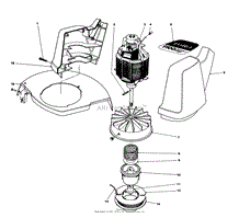 MOTOR AND HOUSING ASSEMBLY