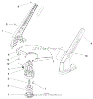 MOTOR &amp; HOUSING ASSEMBLY