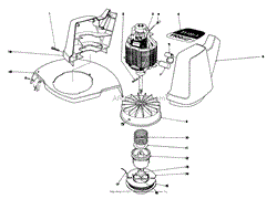 MOTOR &amp; HOUSING ASSEMBLY