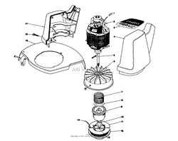 MOTOR &amp; HOUSING ASSEMBLY