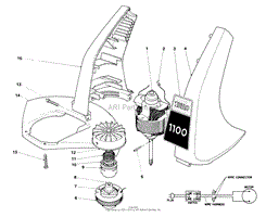 MOTOR AND HOUSING ASSEMBLY