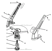 MOTOR &amp; HOUSING ASSEMBLY