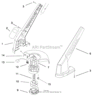 MOTOR &amp; HOUSING ASSEMBLY