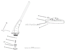 MOTOR AND CUTTING SHIELD ASSEMBLY