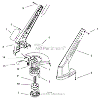 MOTOR AND HOUSING ASSEMBLY