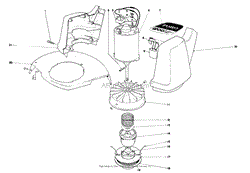 MOTOR &amp; HOUSING ASSEMBLY