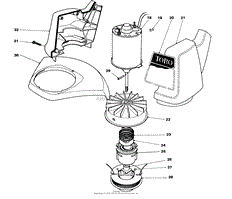 MOTOR AND HOUSING ASSEMBLY