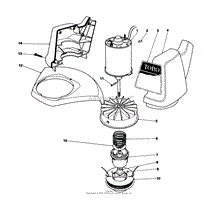 MOTOR AND HOUSING ASSEMBLY