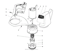 MOTOR AND HOUSING ASSEMBLY