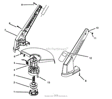 MOTOR &amp; HOUSING ASSEMBLY