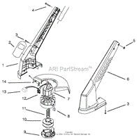 MOTOR &amp; HOUSING ASSEMBLY