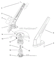 MOTOR &amp; HOUSING ASSEMBLY