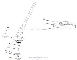 MOTOR AND CUTTING SHIELD ASSEMBLY