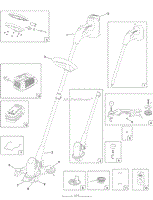 12IN CORDLESS SINGLE-LINE TRIMMER ASSEMBLY