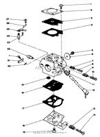 CARBURETOR ASSEMBLY NO. 45-2970