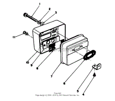 SPARK ARRESTER MUFFLER KIT NO. 45-2630