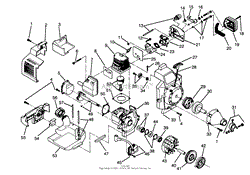 ENGINE ASSEMBLY MODEL NO. 51638 &amp; 51653