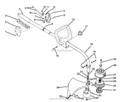 HANDLE ASSEMBLY MODEL NO. 51620