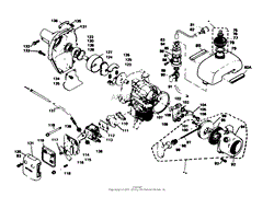 FUEL TANK, RECOIL STARTER &amp; CLUTCH