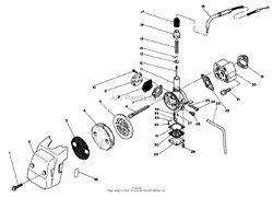 CARBURETOR &amp; AIR CLEANER ASSEMBLY