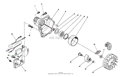 CLUTCH CASE &amp; FAN ASSEMBLY