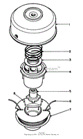 DUAL LINE TAP &amp; TRIM HEAD NO. 46-2800 (OPTIONAL)