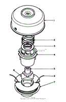 DUAL LINE TAP &amp; TRIM HEAD NO. 46-2800 (OPTIONAL)