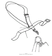 DELUXE SHOULDER BELT HARNESS (OPTIONAL)