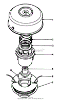 DUAL LINE TAP &amp; TRIM HEAD NO. 46-2800 (OPTIONAL)