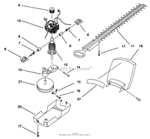 MOTOR AND BLADE ASSEMBLY