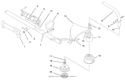 BOOM AND TRIMMER ASSEMBLY