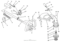 BOOM AND TRIMMER ASSEMBLY