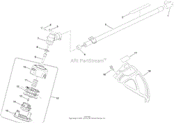 TRIMMER HEAD, SHAFT AND GUARD ASSEMBLY