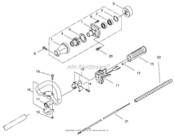 CLUTCH AND HANDLE ASSEMBLY