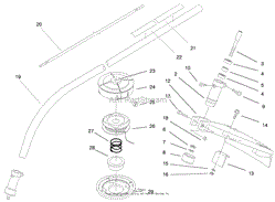 HEAD, SHAFT AND SHIELD ASSEMBLY