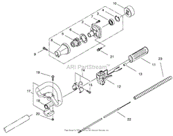 CLUTCH AND HANDLE ASSEMBLY