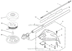 HEAD, SHAFT AND SHIELD ASSEMBLY