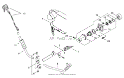 CLUTCH AND HANDLE ASSEMBLY