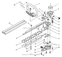 BLADE AND CASE ASSEMBLY