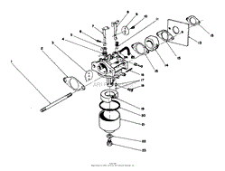 CARBURETOR ASSEMBLY (MODEL NO. 47PK9)