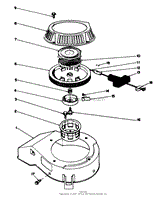 RECOIL ASSEMBLY (MODEL NO. 47PK9)