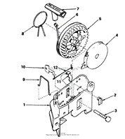 STARTER ASSEMBLY NO. 590532