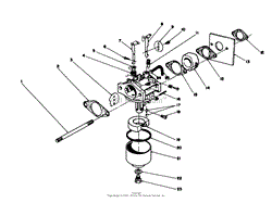 CARBURETOR ASSEMBLY (MODEL NO. 47PH7)